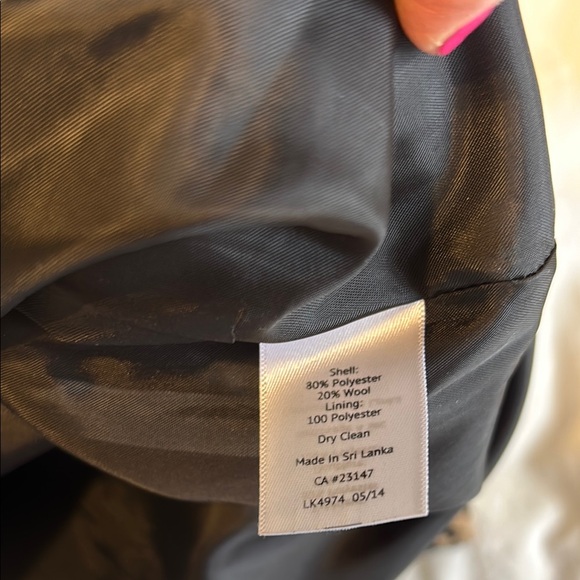 Talbots Tan and Black Pencil Skirt Knee-length for Work - Picture 3 of 3